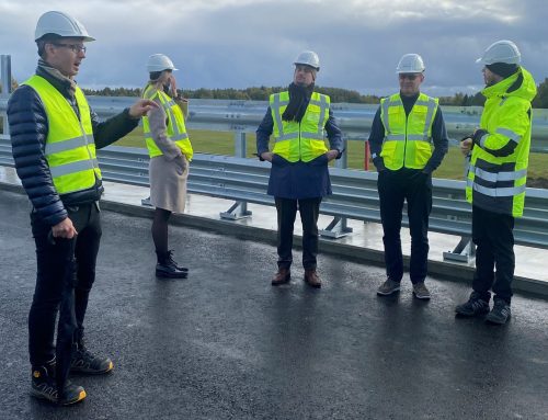 Rail Baltica Business Network visited RB construction sites