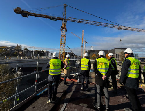 RBBN at the construction site of the Ülemiste Terminal