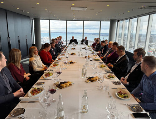 RBBN year-end business lunch with the Estonian Minister of Infrastructure